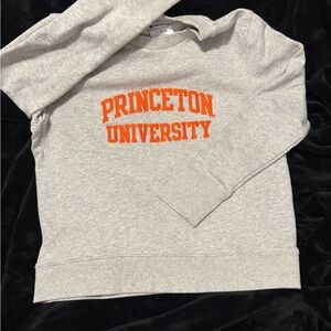 Champion Gray Athletic Sweatshirt Women's Versa Twill Crew